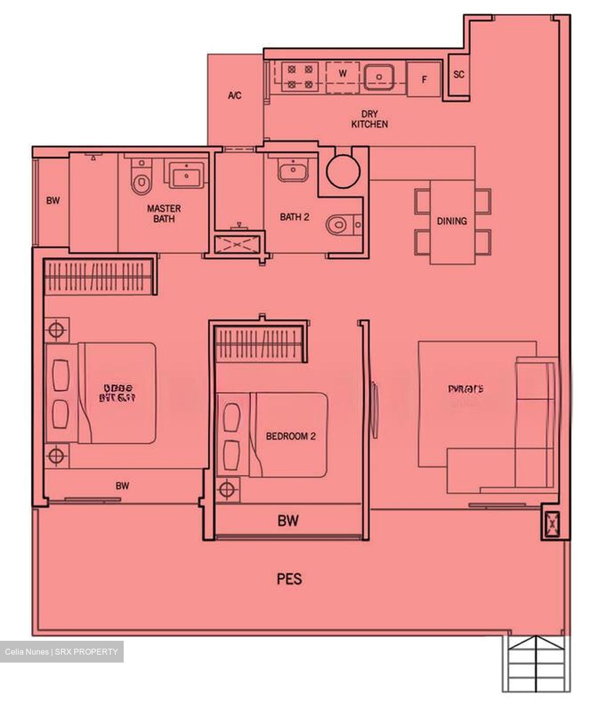 Flamingo Valley (D15), Condominium #504060011